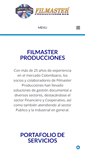 Mobile Screenshot of filmasterproducciones.com